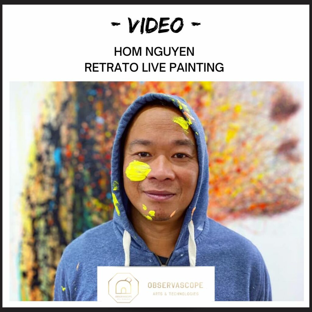 (FR)NGUYEN - Vidéo - Observascope Production - Portrait Live Painting