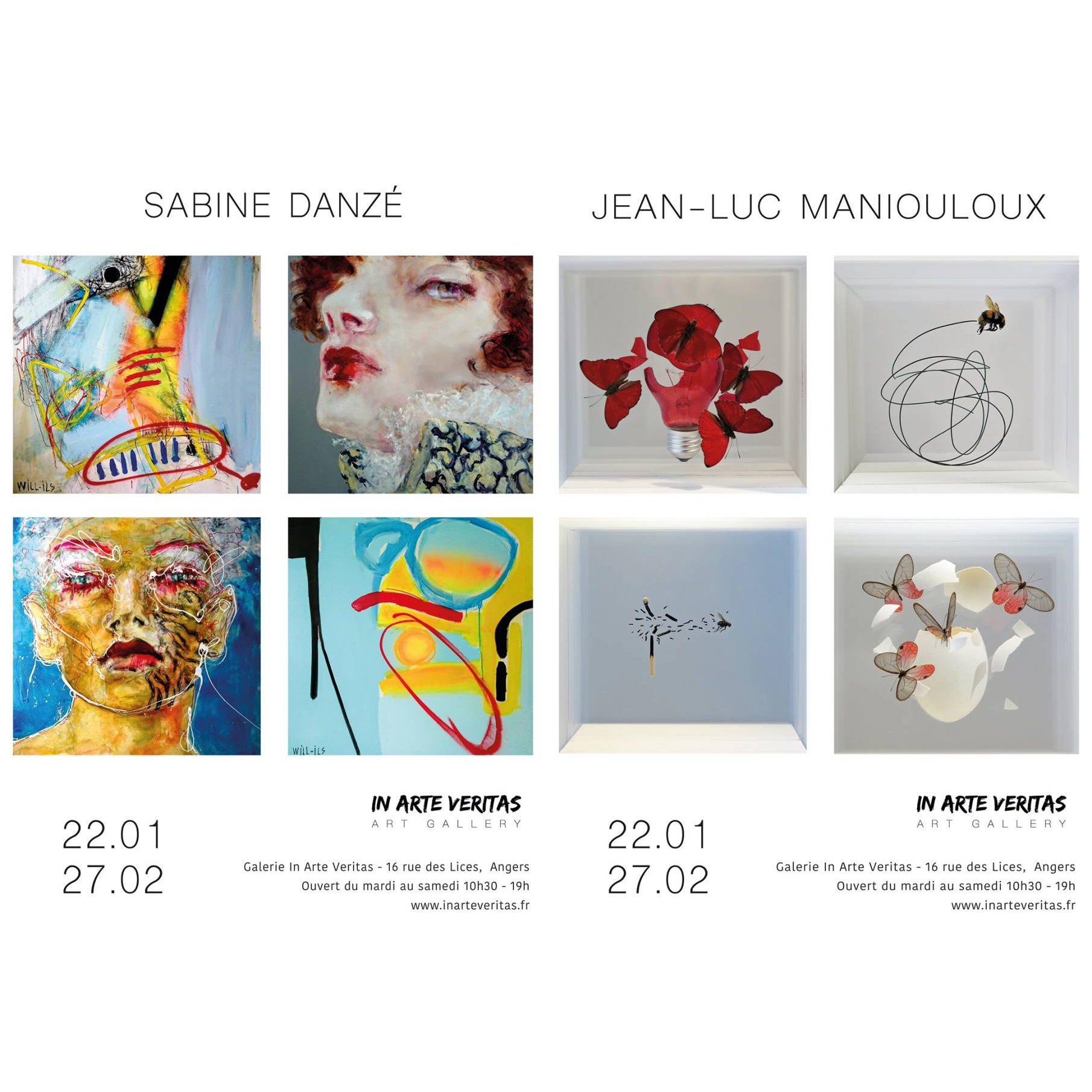 Histoires Impactantes, une exposition avec Sabine Danzé et Jean-Luc Maniouloux