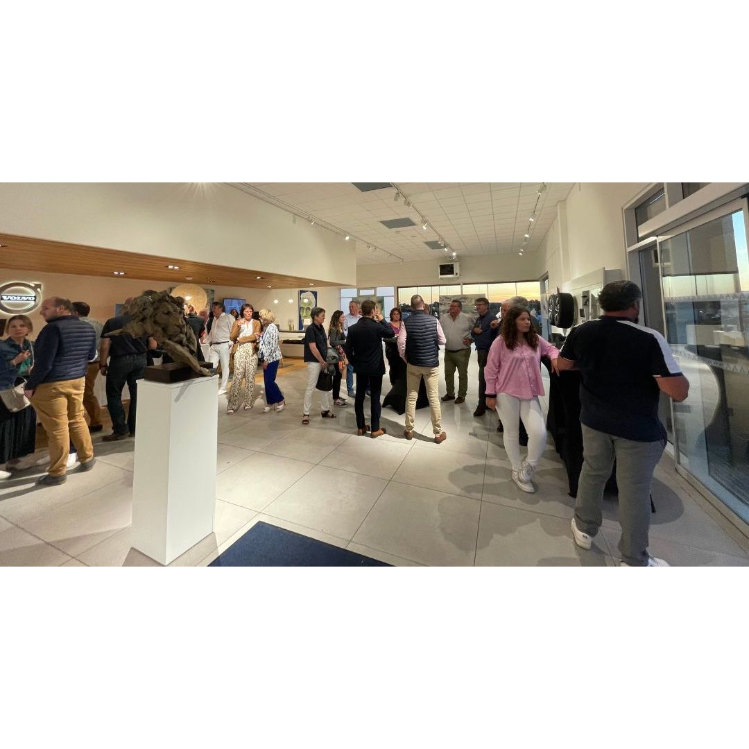 Partenariat Concession Volvo D’Alençon et la Galerie In Arte Veritas