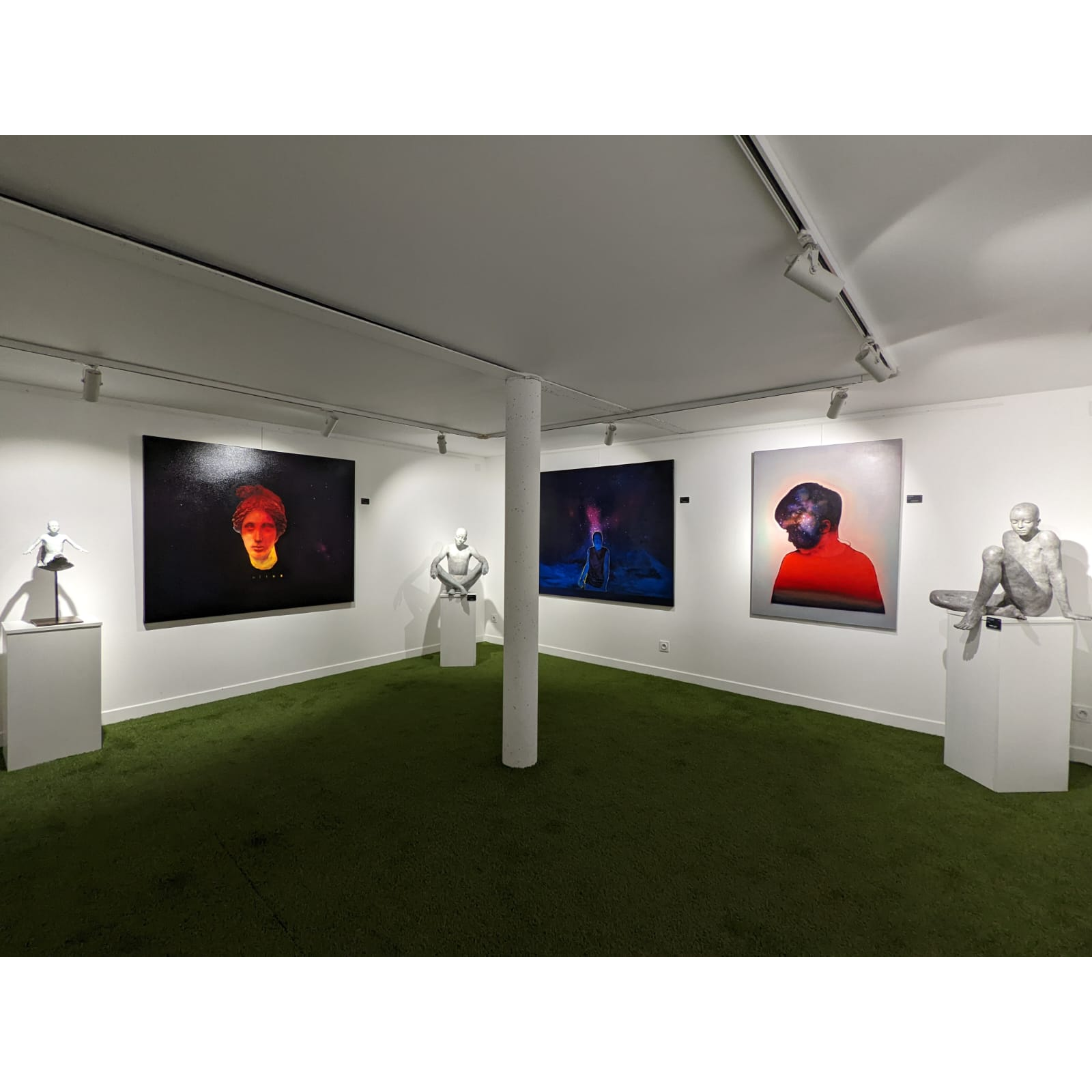 RECONNEXION, une exposition avec les artistes Erwann Tirilly, Claude Justamon et Jean-Luc Maniouloux