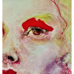 Sabine DANZE, Monsieur de Paris, Huile sur toile, 150 X150 cm
