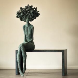 Valérie Hadida, I miss you, sculpture en bronze, 145 x 101 x 62 cm