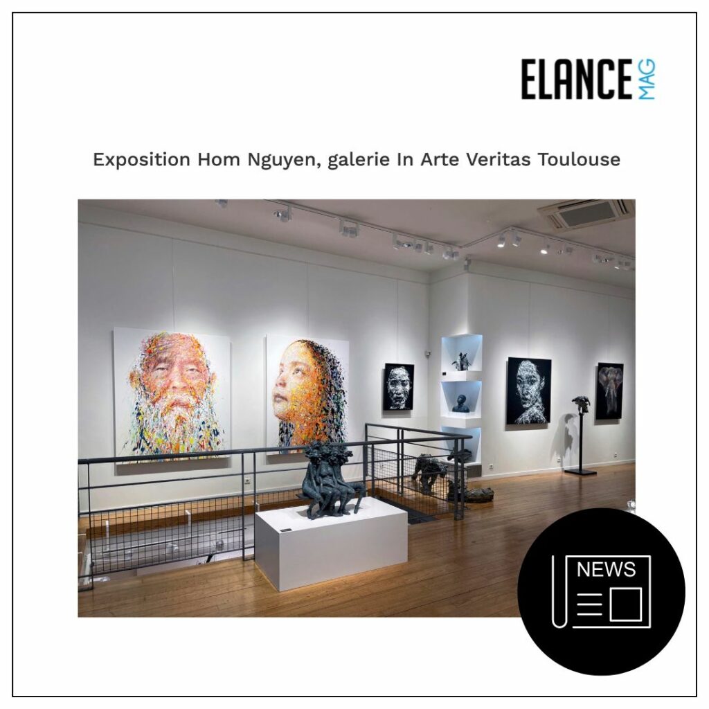 Article ELEGANCE MAG - Vernissage In Arte Veritas Toulouse - Hom Nguyen