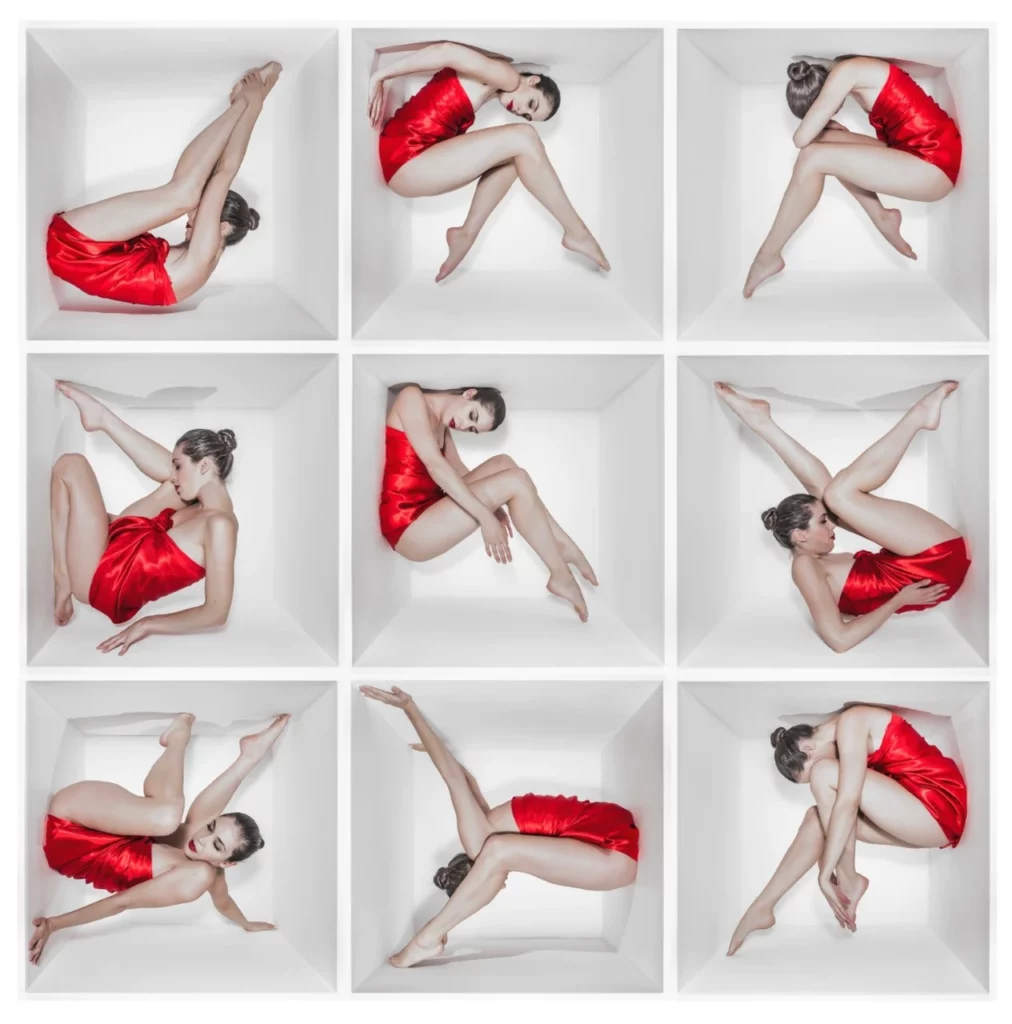 Jeff ROBB, Unnatural causes XXIV, Photographie lenticulaire, 75 x 75 cm