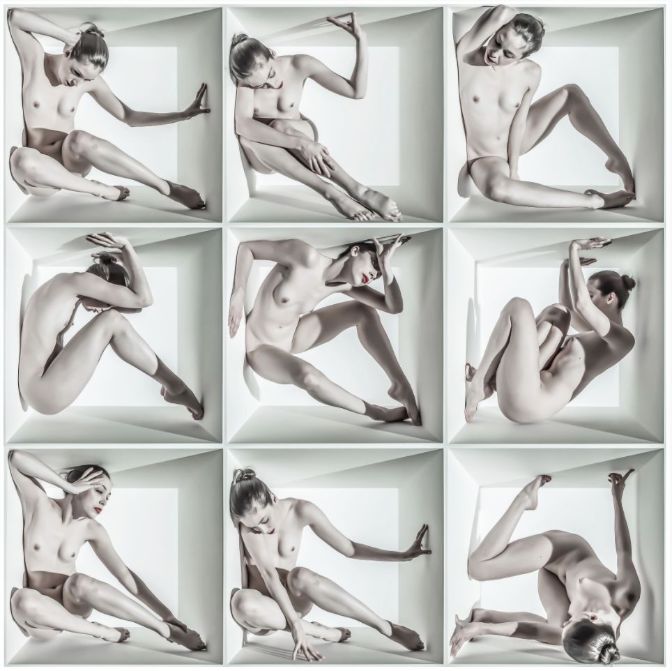 Jeff ROBB, Unnatural causes 31, Photographie lenticulaire, 75 x 75 cm