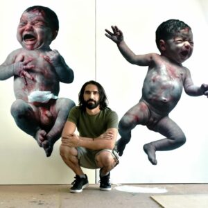 PROFIL MORALES Eloy Peintre Hyperrealiste
