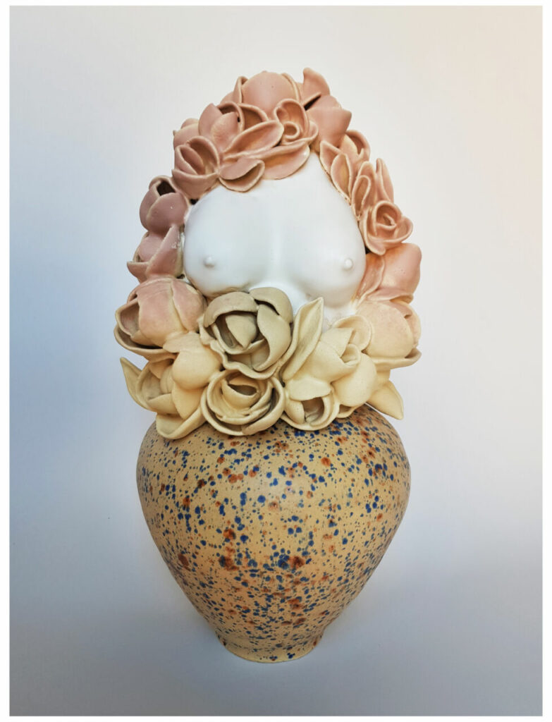 Lidia KOSTANEK, Bouquet 1, Céramique, 38 X 19 Cm