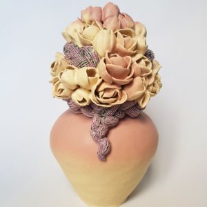 Lidia KOSTANEK, Bouquet 4, Céramique, 42 X 21 Cm