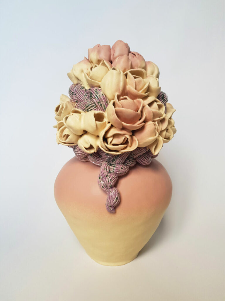 Lidia KOSTANEK, Bouquet 4, Céramique, 42 X 21 Cm