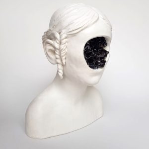 Lidia KOSTANEK, Jardin Interieur, Céramique, 32 X 25 Cm