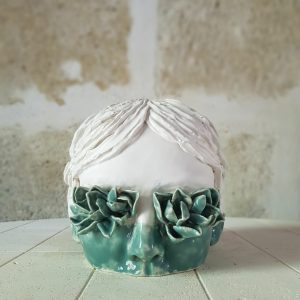 Lidia KOSTANEK, Nénufar, Céramique, 20 x 20 cm