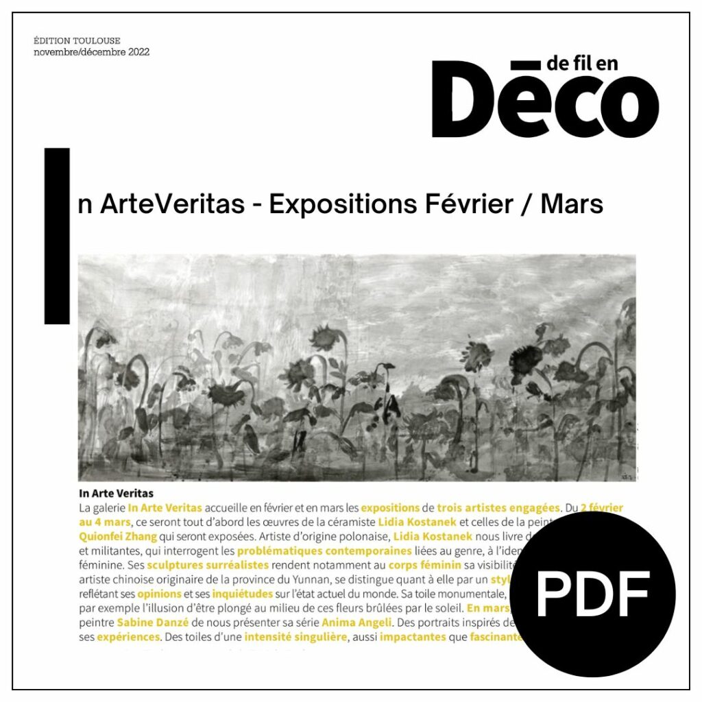 Miniature article - De Fil en Déco - Expos Février / Mars