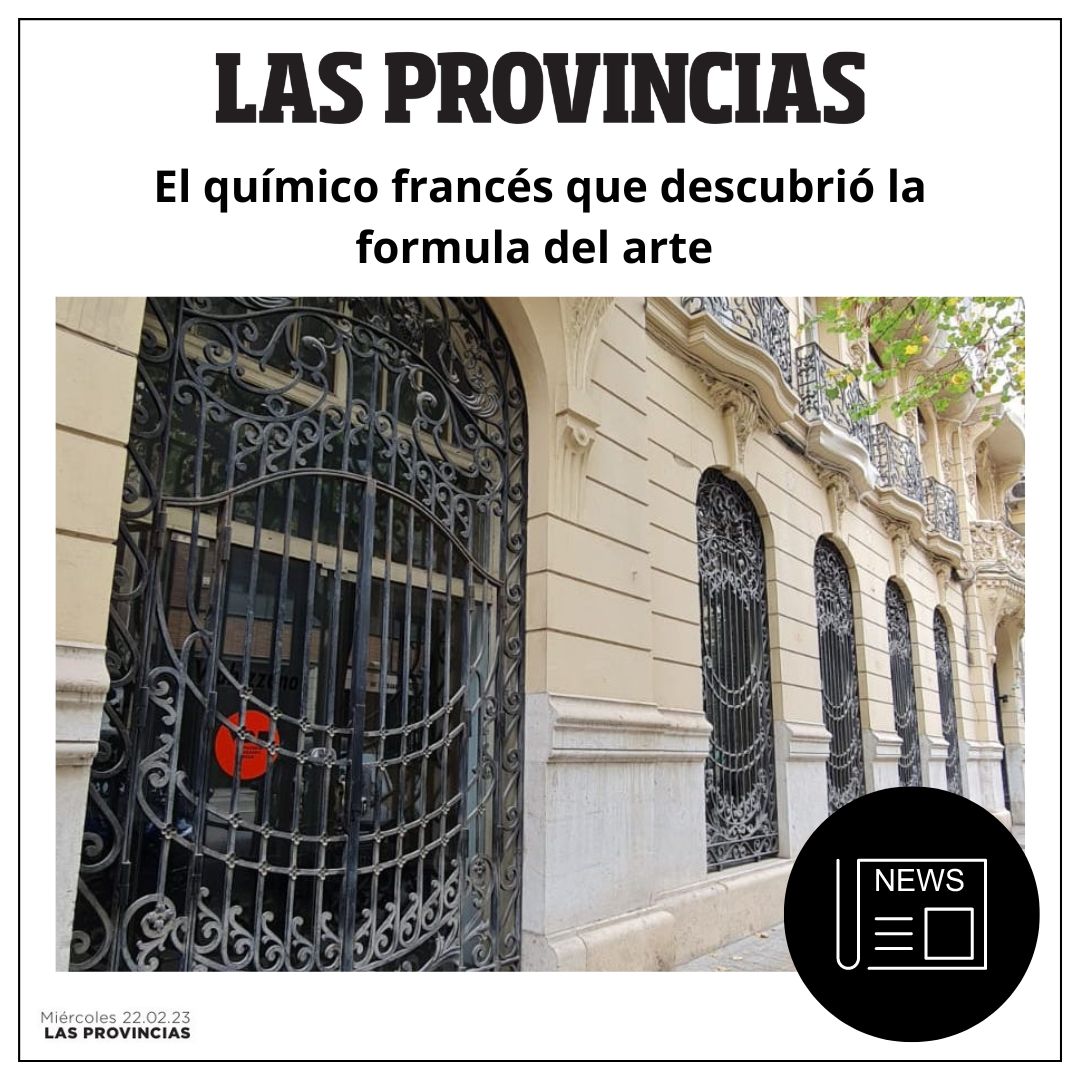 Miniature article - Las Provincias - 22/02/23 - El químico francés que descubrio la formula del arte