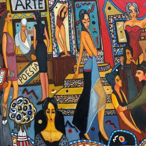 Poesía entre bambalinas (Sold)