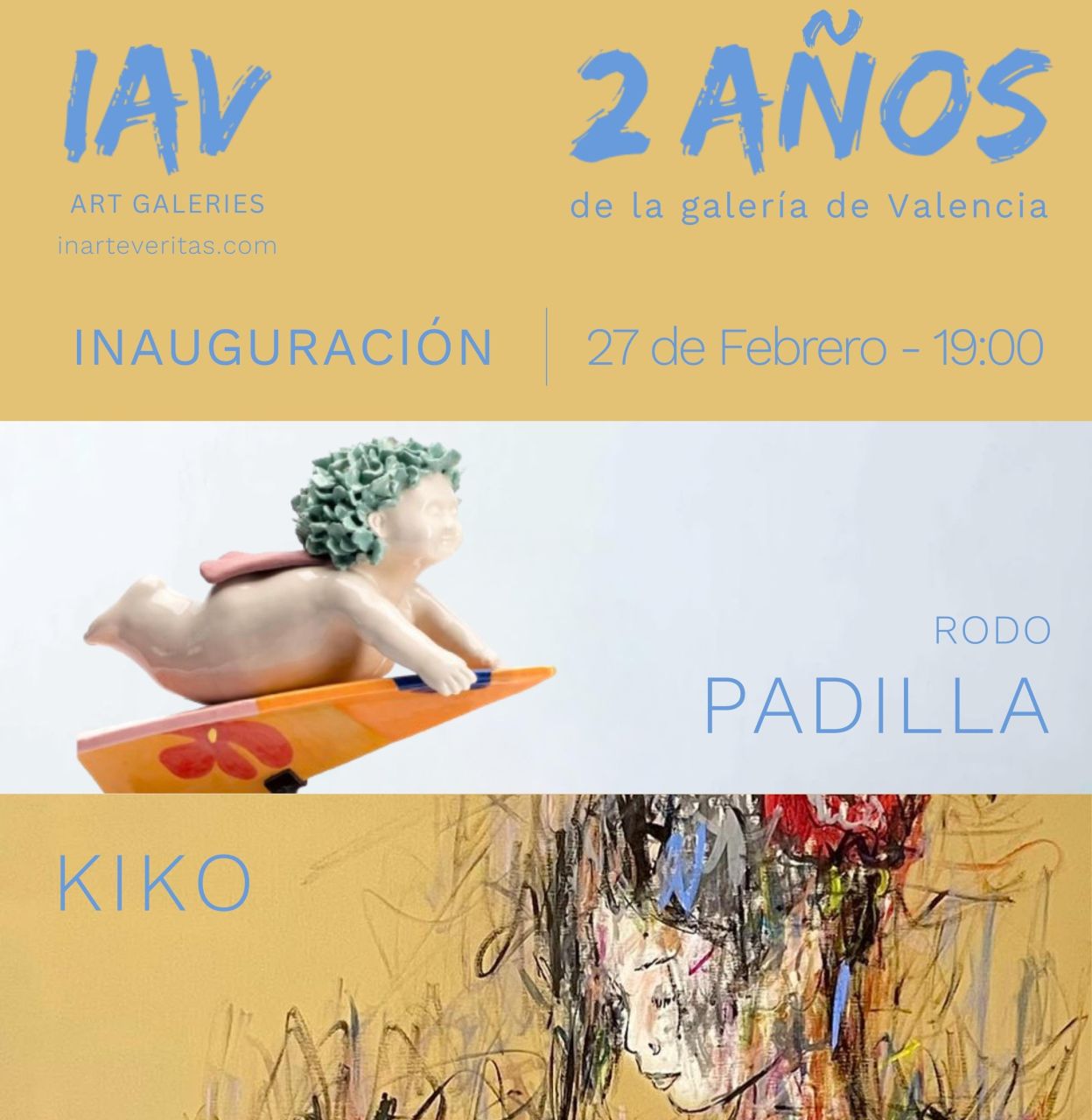 Affiche Expo Padilla Kiko Valencia