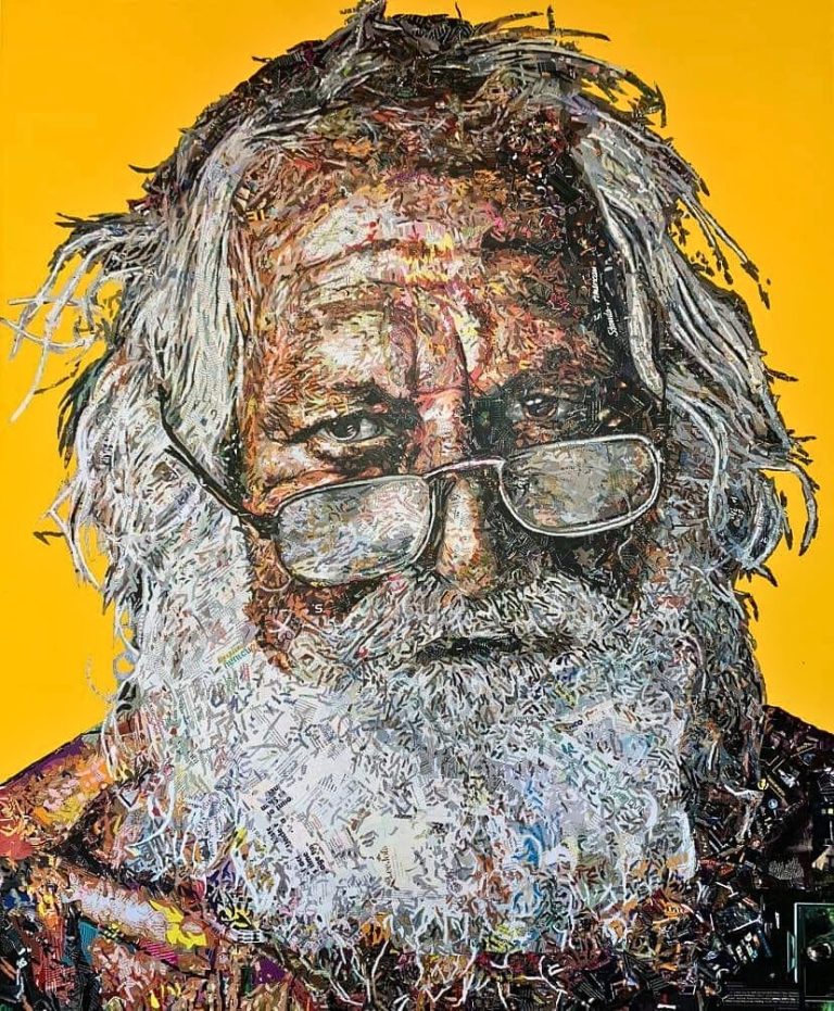 Old man with glasses