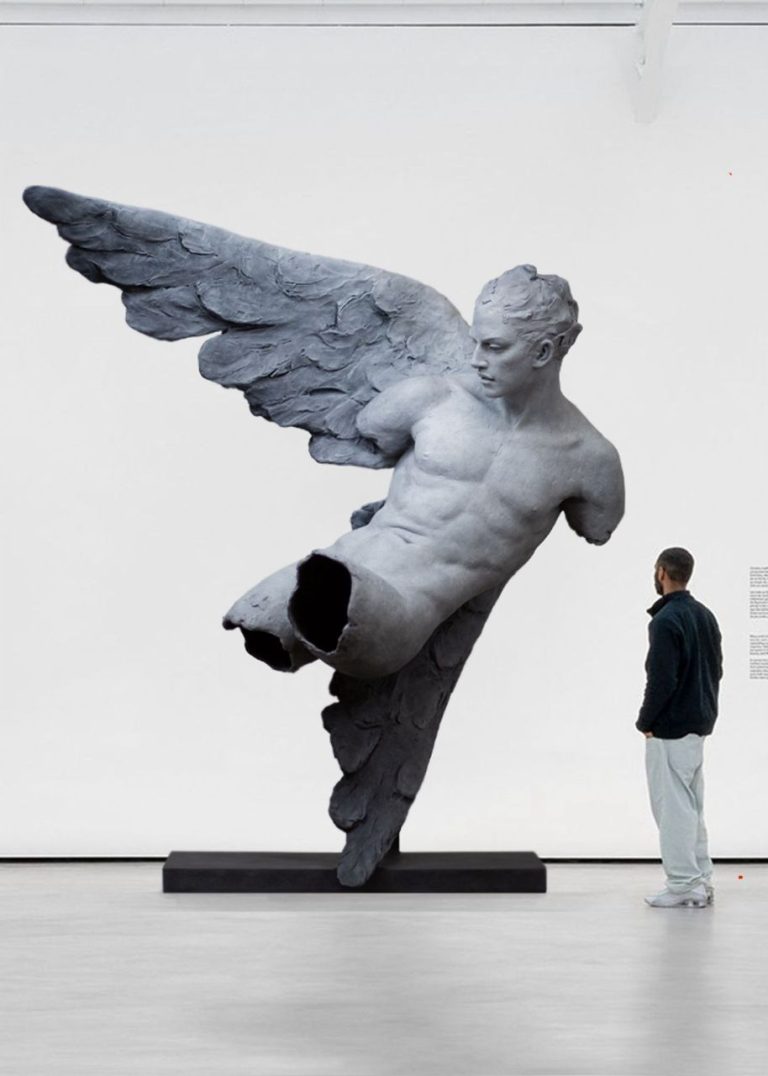 CODERCH & MALAVIA Alis Volat Propriis (monumental) Ht 340 Cm