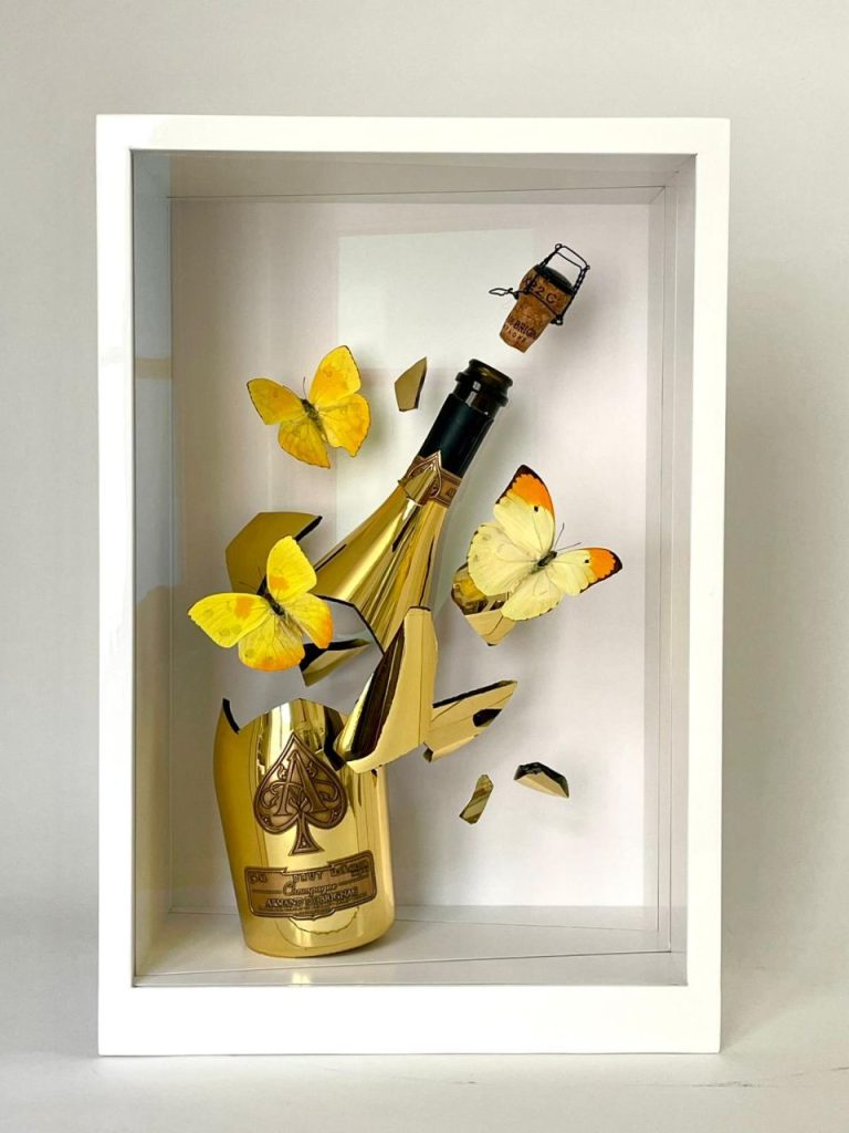 MANIOULOUX Armand De Brignac (papillon Jaune)