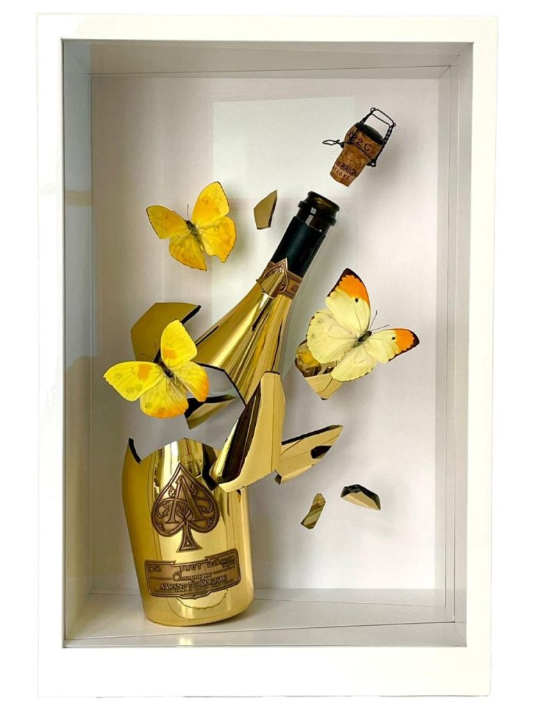 MANIOULOUX Armand De Brignac (papillon Jaune)