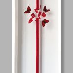 MANIOULOUX Impact Neon Papillons Cymothoe Sangaris 88 X 34 X 115 Cm Variateur De Lumiere Integre
