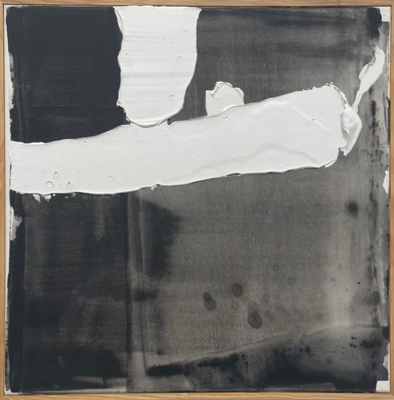 JOANNES IAV011 Sans Titre Technique Mixte Sur Toile 60 X 60 Cm