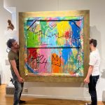 Mr Brainwash Balloon Girl 163,8 X 163,8 Cm Tech Mixte Sur Toile IAV TLS (3)