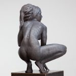 CODERCH & MALAVIA Walking In Beauty Bronze 3 4 Life Size 8 + 4 EA 71 X 57 X 44 Cm Patine Noire 1