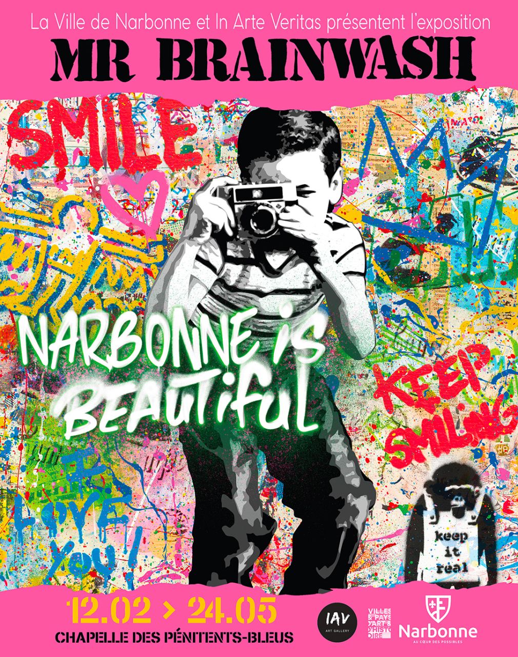 Mr. Brainwash Exhibition : Narbonne is Beautiful 