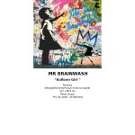 Mr. Brainwash Balloon Girl 127 X 96.5 Cm