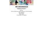 Mr. Brainwash Subway Panel 76.2 X 152.4 Cm
