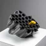 Rollin Christophe Fragment Of Binary Landscape Résine 20 X 25 X 28 Cm (3)