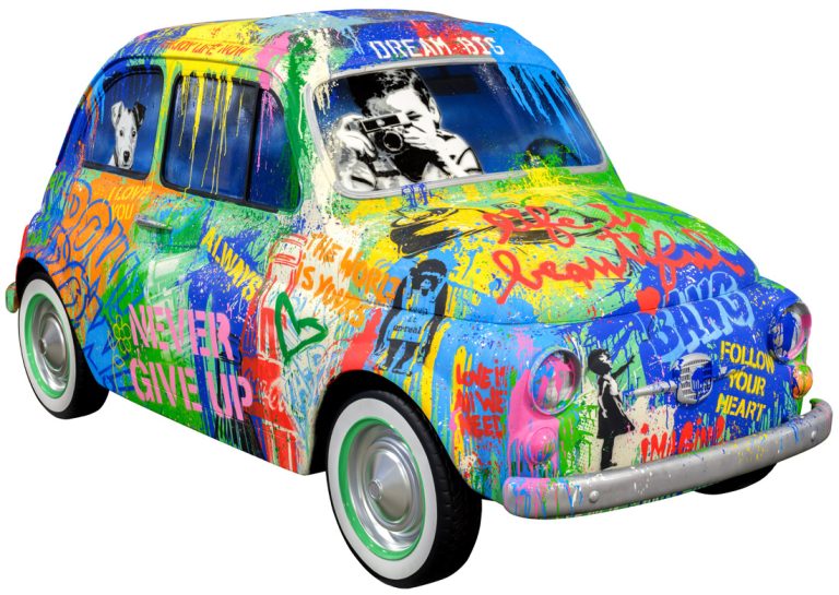 SCU1680 VandalizedFiat 59x115x50 Front