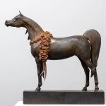 Ernest Massuet “Arabian Soul”, Bronze , 54x 58x 15 Cm