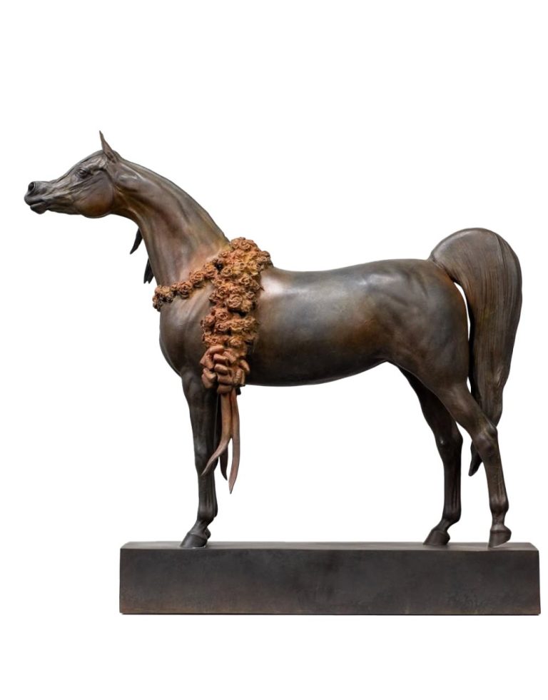 Ernest Massuet “Arabian Soul”, Bronze , 54x 58x 15 Cm (10)