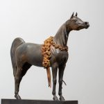 Ernest Massuet “Arabian Soul”, Bronze , 54x 58x 15 Cm 3