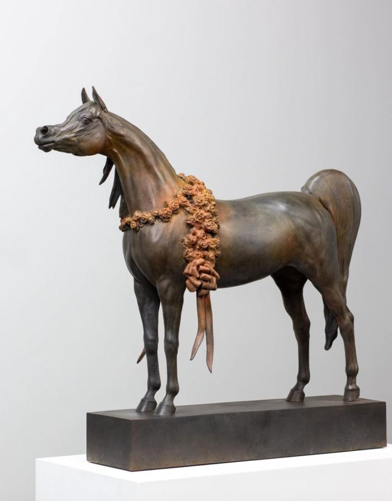 Ernest Massuet “Arabian Soul”, Bronze , 54x 58x 15 Cm 5