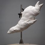 Ernest Massuet Into The Blue, Bronze , 54 X 58 X 23cm (1)