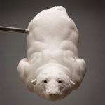 Ernest Massuet Into The Blue, Bronze , 54 X 58 X 23cm (2)