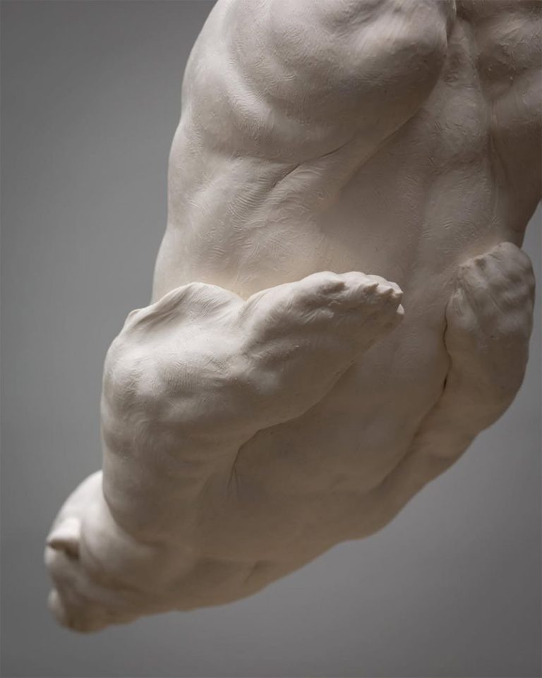 Ernest Massuet Into The Blue, Bronze , 54 X 58 X 23cm (3)