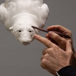 Ernest Massuet Into The Blue, Bronze , 54 X 58 X 23cm (4)