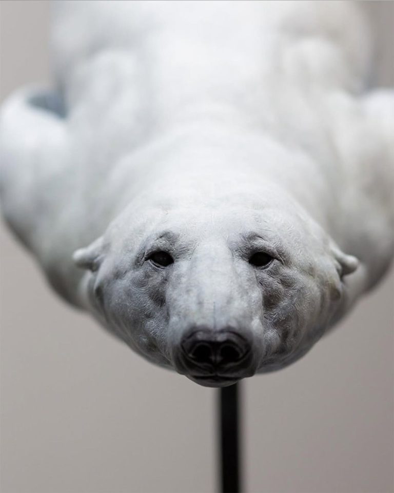 Ernest Massuet Into The Blue, Bronze , 54 X 58 X 23cm (7)