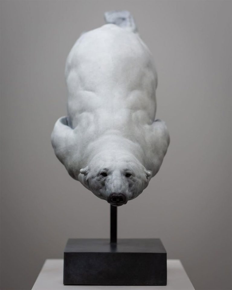 Ernest Massuet Into The Blue, Bronze , 54 X 58 X 23cm (9)