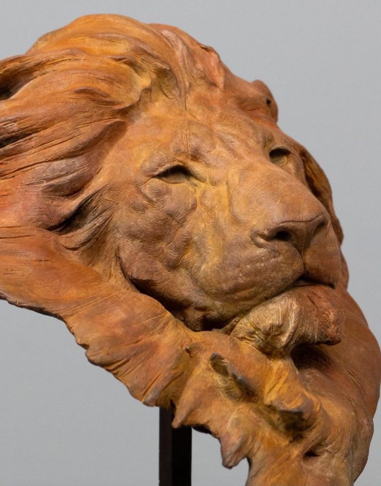 Ernest Massuet “The King”, Bronze 36 X 21 X 26 Cm (2)