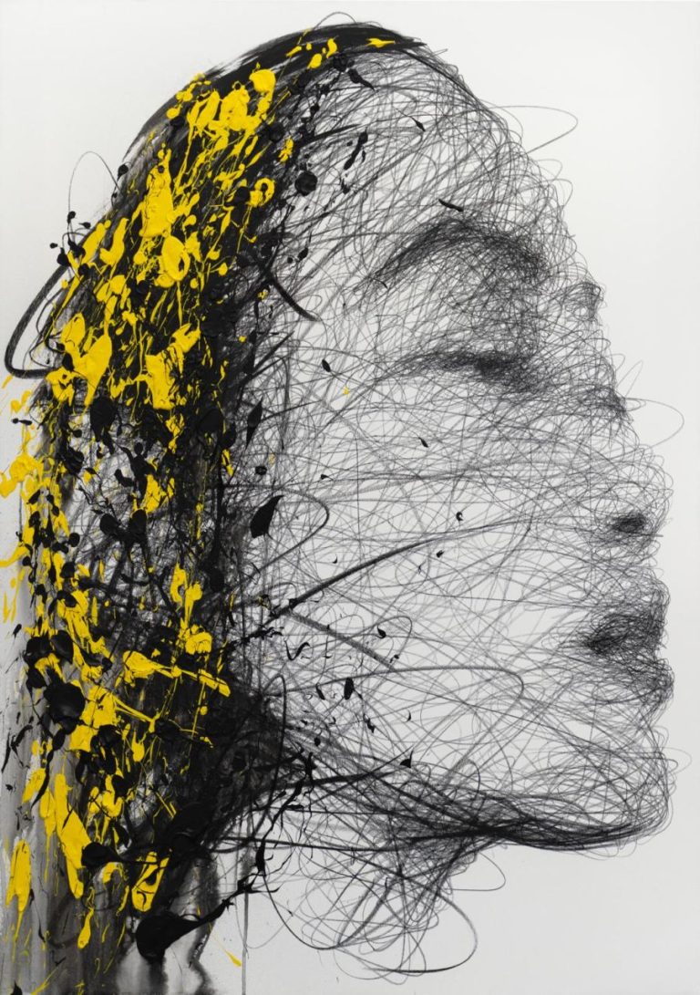 Hom NGUYEN Entité 116 X 81 Cm