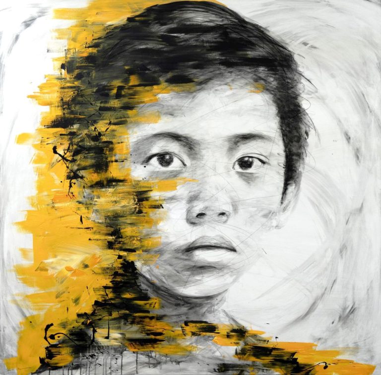 Hom NGUYEN Human 160 X 160 Cm