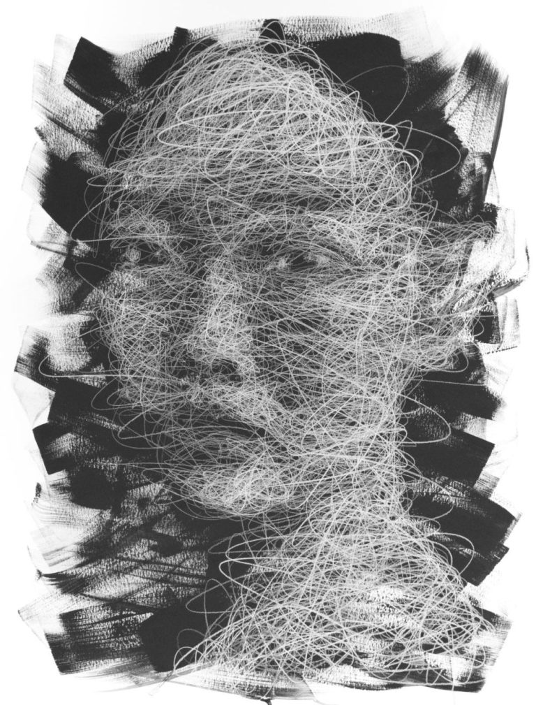 Hom NGUYEN Human 80 X 60cm (dessin)