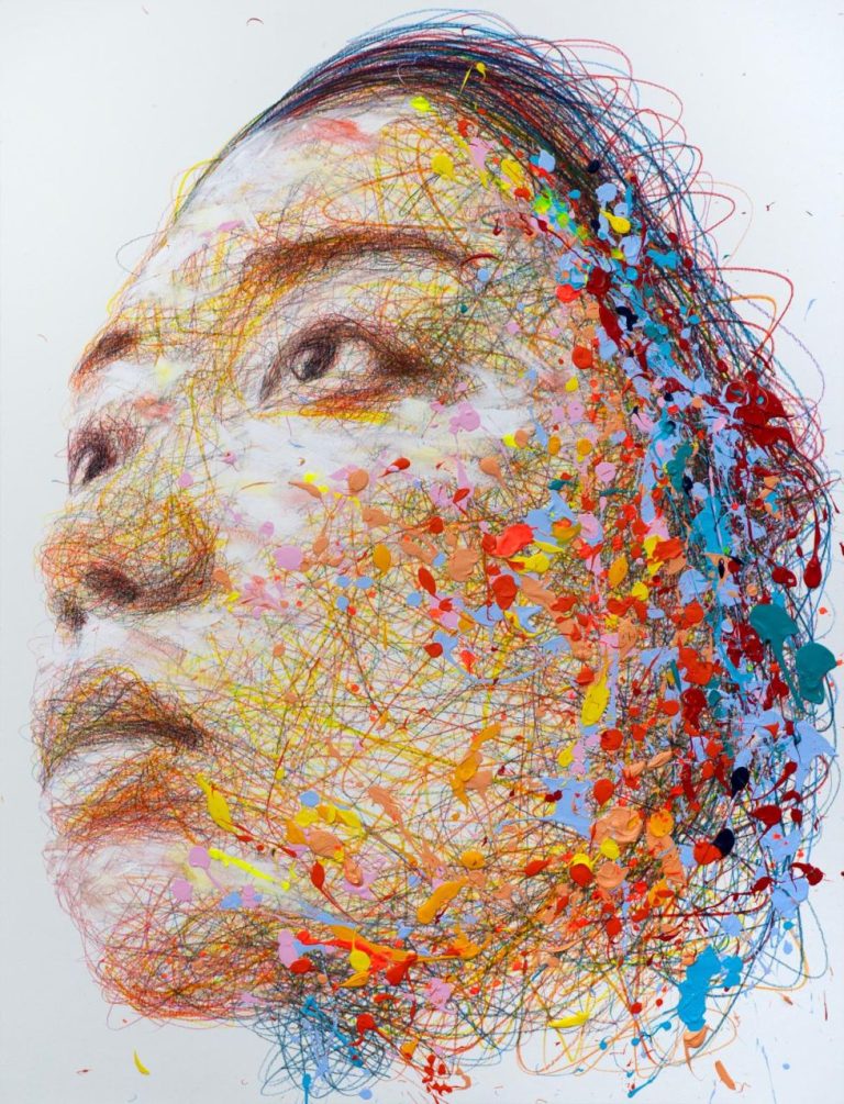 Hom NGUYEN Human 80 X 60cm (dessin) (2)