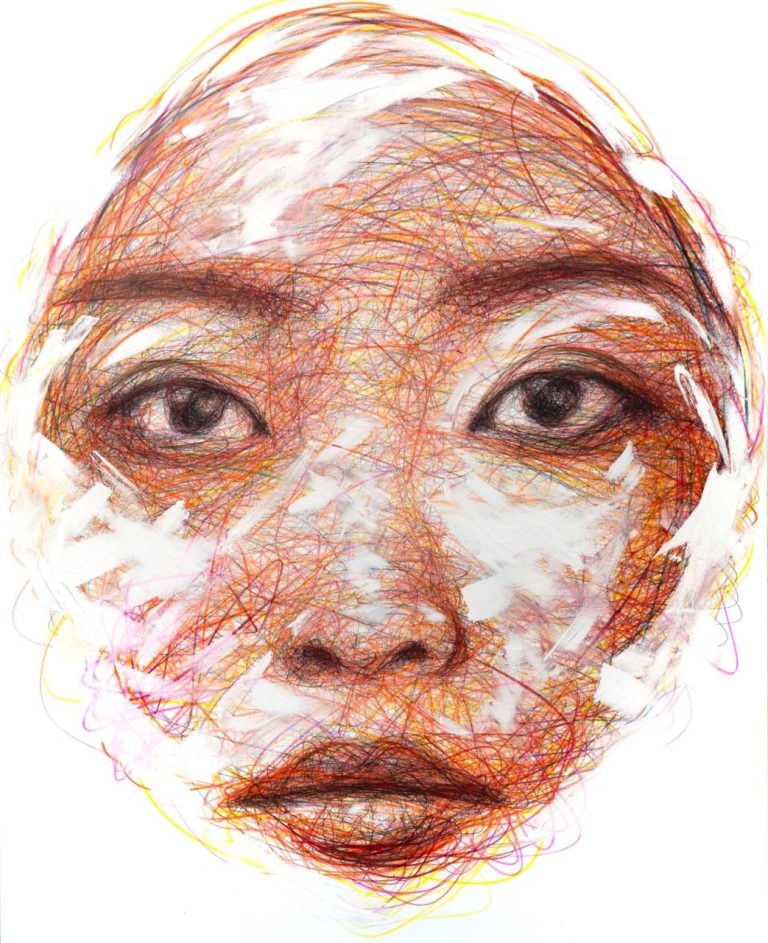 Hom NGUYEN Ma Mère Et Moi 162 X 130 Cm