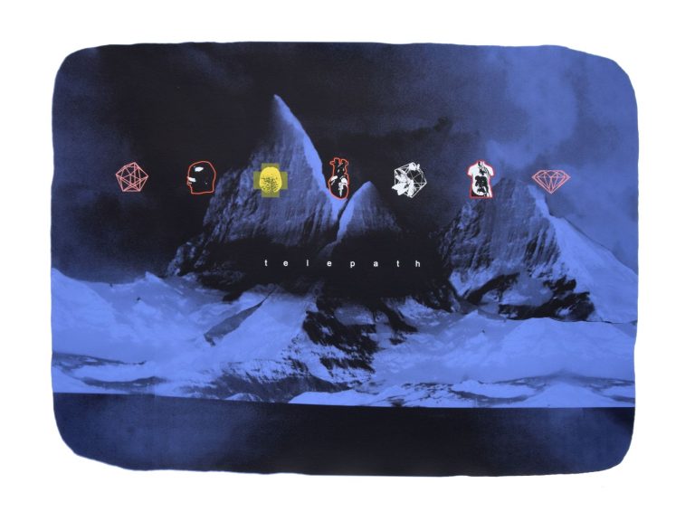 Utopie 60 X 80 Cm Estampe Sérigraphiée 6 Couleurs 30 Exemplaires