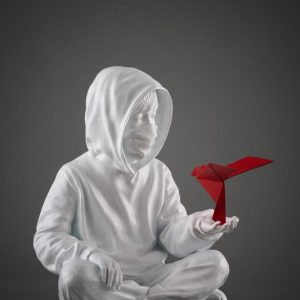 <div><strong><span style="color: #ff6600">VENDU</span></strong></div>L’enfant et l’oiseau